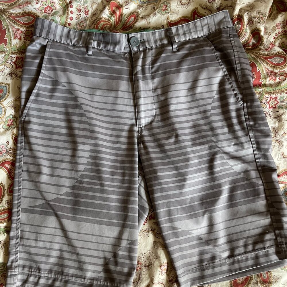 Men's American Rag Cie Striped Hybrid Shorts 33 EUC!!!